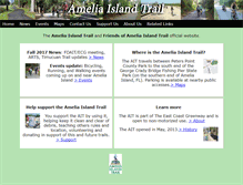 Tablet Screenshot of ameliaislandtrail.org